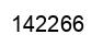 Number 142266 black image