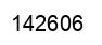 Number 142606 black image
