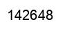 Number 142648 black image