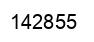 Number 142855 black image