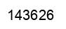 Número 143626 imagen negro