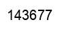 Número 143677 imagen negro