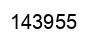Número 143955 imagen negro