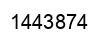 Number 1443874 black image