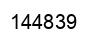 Número 144839 imagen negro