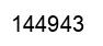 Número 144943 imagen negro
