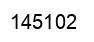 Número 145102 imagen negro