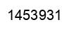 Number 1453931 black image