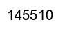 Number 145510 black image