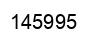 Número 145995 imagen negro
