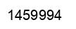 Number 1459994 black image