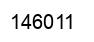 Number 146011 black image