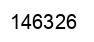 Number 146326 black image