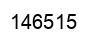 Number 146515 black image
