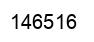Number 146516 black image