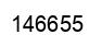 Number 146655 black image