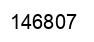 Number 146807 black image