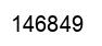 Number 146849 black image