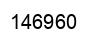 Number 146960 black image