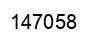 Número 147058 imagen negro