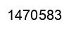 Number 1470583 black image