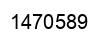 Number 1470589 black image