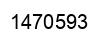 Number 1470593 black image