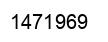 Number 1471969 black image