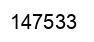 Número 147533 imagen negro