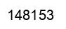 Number 148153 black image
