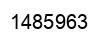 Number 1485963 black image