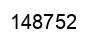 Number 148752 black image