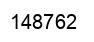 Number 148762 black image
