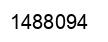 Number 1488094 black image