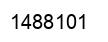 Number 1488101 black image