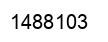 Number 1488103 black image