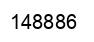 Number 148886 black image