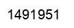 Number 1491951 black image