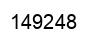 Number 149248 black image