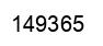 Número 149365 imagen negro