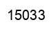 Number 15033 black image