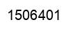 Number 1506401 black image