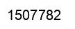 Number 1507782 black image