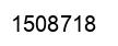 Número 1508718 imagen negro