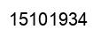 Número 15101934 imagen negro