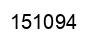 Number 151094 black image