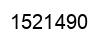 Number 1521490 black image