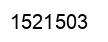 Number 1521503 black image