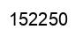 Número 152250 imagen negro