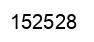 Number 152528 black image